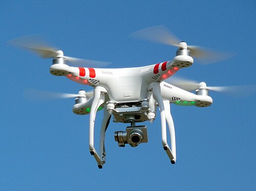 Commercial quadcopter drone