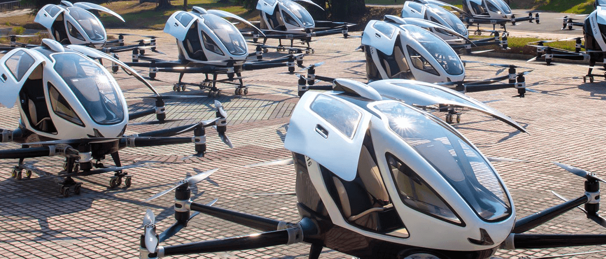 Passenger taxi drone